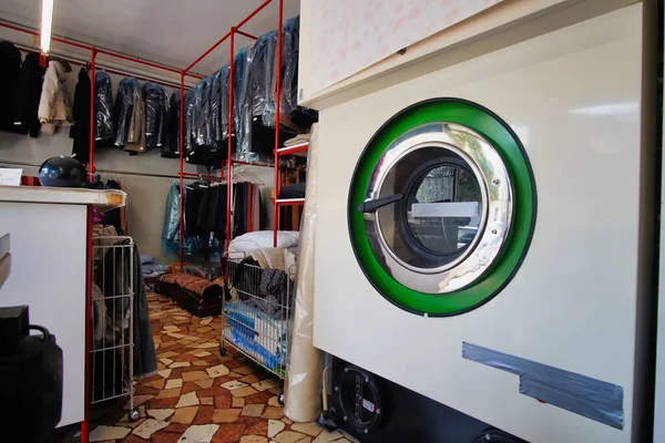 Laundry Interior Equipment — Zdjęcie stockowe