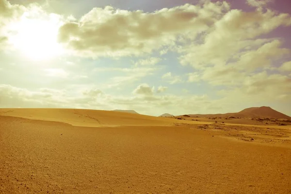 Dune Sabbia Nel Deserto — Foto Stock