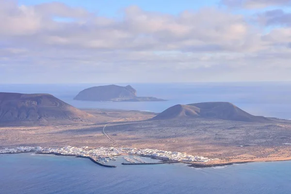 Aerial View Island Canary Islands Spain — Stock fotografie