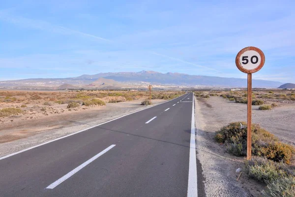 Bellissimo Paesaggio Nel Parco Nazionale Bardenas Reales Navarra Spagna — Foto Stock