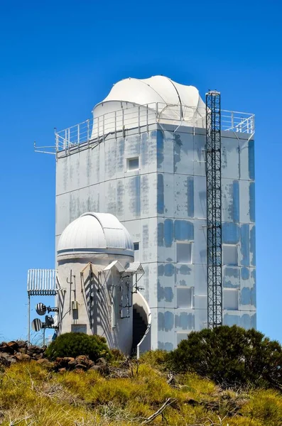Teleskope Des Teide Observatoriums Auf Teneriffa Spanien — Stockfoto