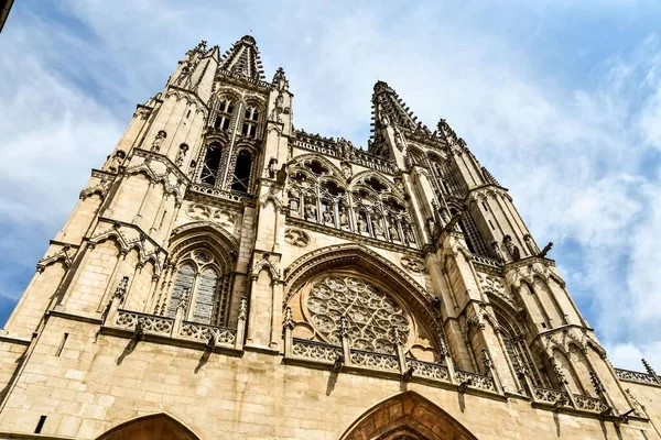 Detail Cathedral Facade Spain — Foto de Stock