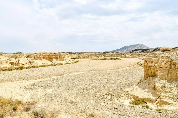 View Desert Bardenas Reales National Park Navarra Spain — Stock Fotó