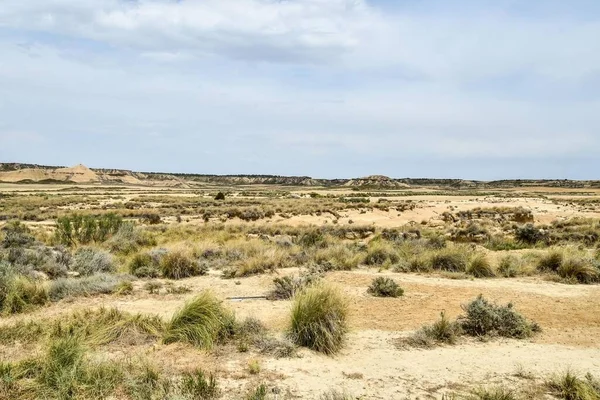 View Desert Bardenas Reales National Park Navarra Spain — Foto de Stock