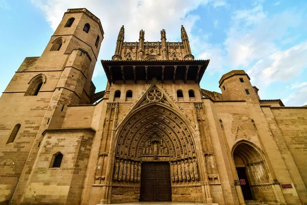 Detail Cathedral Facade Spain — Foto de Stock