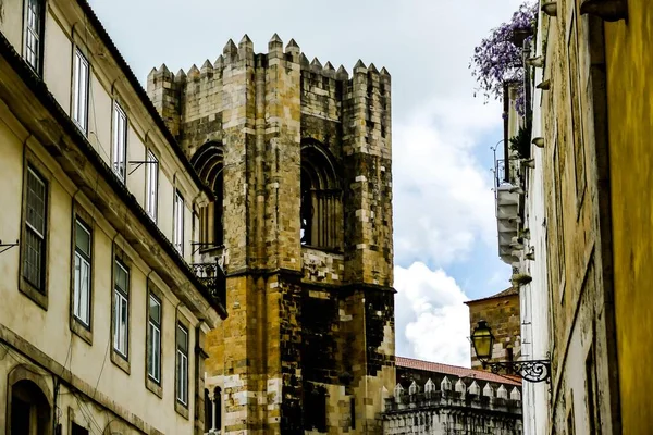 Beautiful Old Buildings City Lisbon Portugal — Foto de Stock
