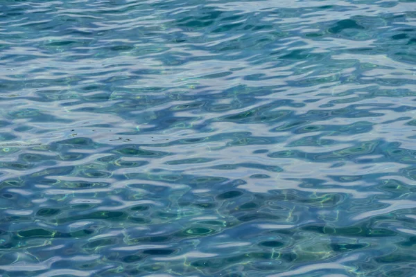 Oceaan Water Oppervlakte Textuur Achtergrond — Stockfoto