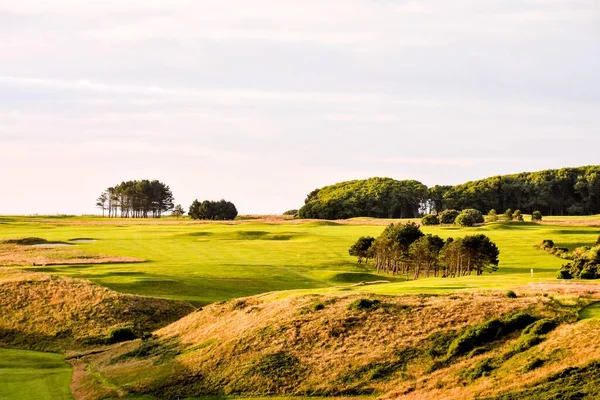Beautiful Landscape Golf Course ロイヤリティフリーのストック写真