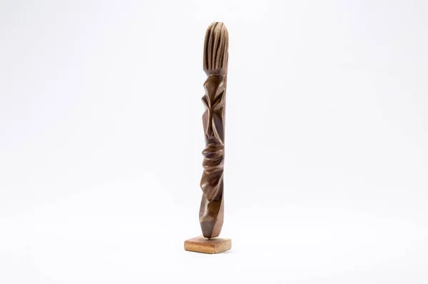 Wooden Figurine Close View — Foto de Stock
