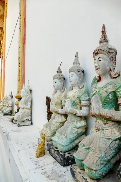 Statue Bouddha Dans Ville Thaïlande — Photo