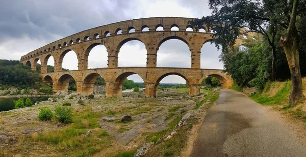 Pont du gard ancient bridge