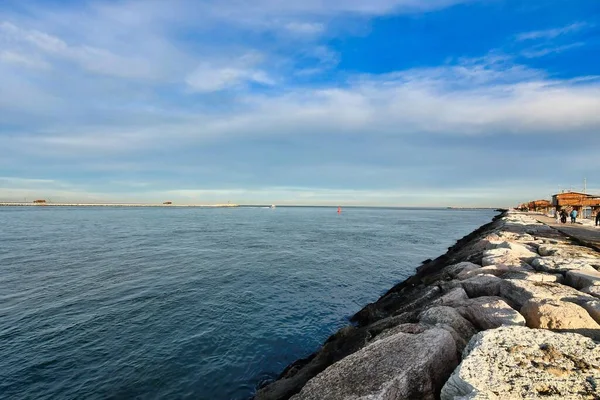 Живописный Снимок Прекрасного Вида Море — стоковое фото