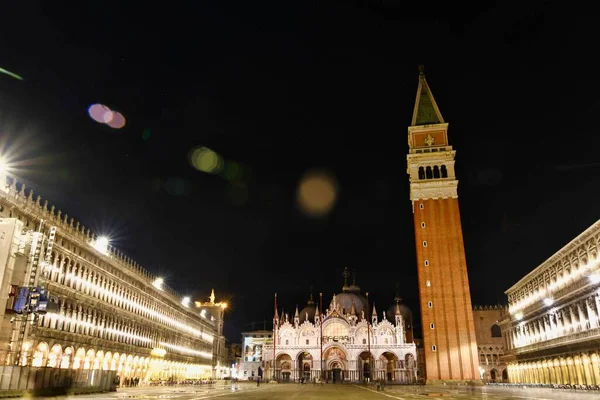 Uitzicht Beroemde Kathedraal Van Venetië Italië — Stockfoto