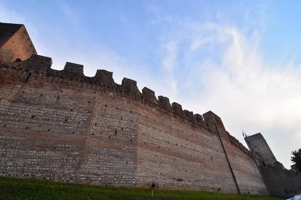 Antiguo Castillo Medieval Ciudad — Foto de Stock