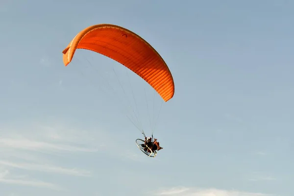Close Shot Paraglider Sky — Stock Photo, Image