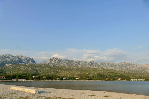 View Lake Mountains — Foto Stock