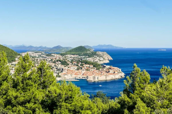 Vista Sul Centro Storico Mare — Foto Stock