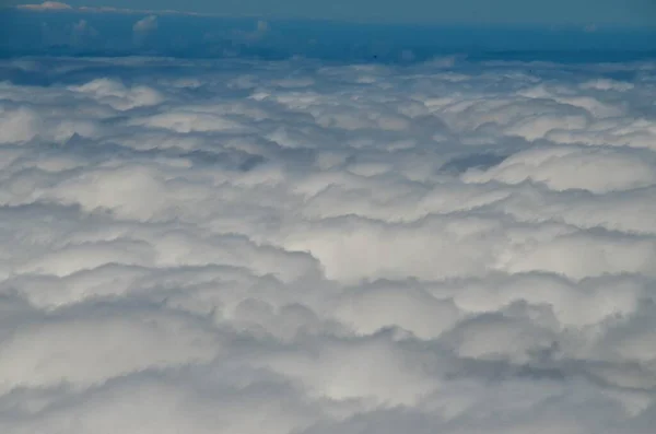 Vista Aérea Del Cielo Las Nubes — Foto de Stock
