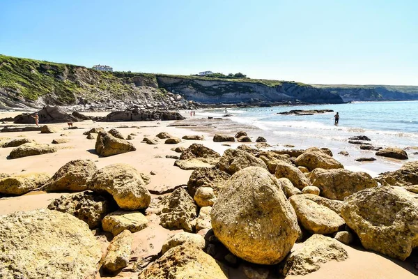 Belle Vue Sur Côte Mer — Photo