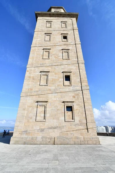 Torre Hércules Farol Mais Antigo Existente Conhecido Tem Uma Origem — Fotografia de Stock
