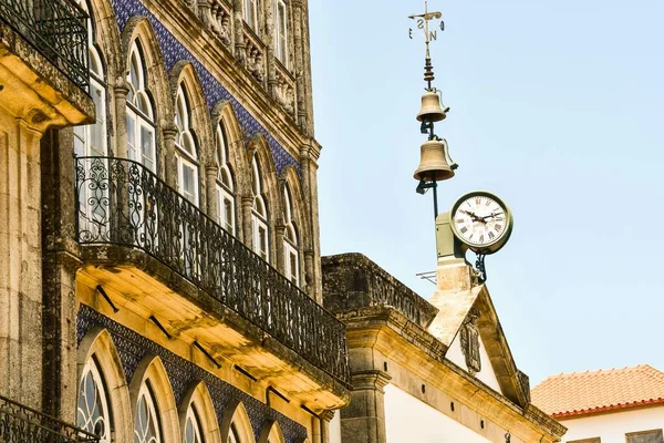 Vieja Torre Del Reloj Ciudad — Foto de Stock