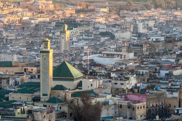 モロッコの街の空中風景 — ストック写真