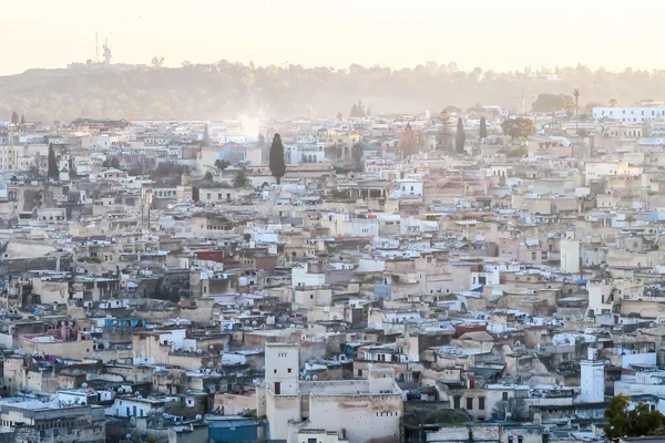 Vue Aérienne Ville Maroc — Photo