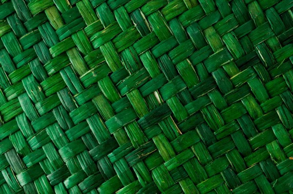 Fondo Textura Bambú Verde — Foto de Stock