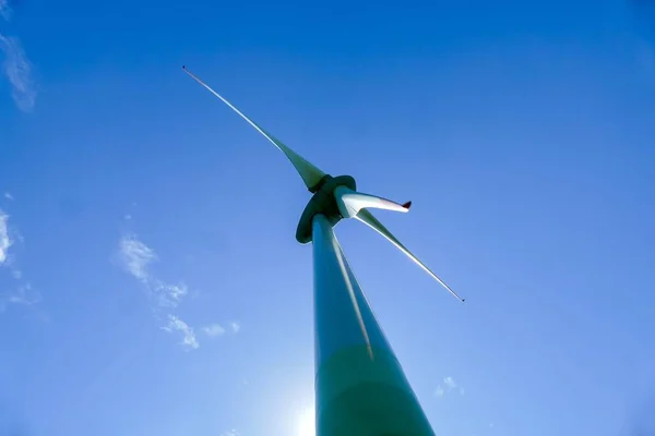 Turbina Eólica Céu — Fotografia de Stock