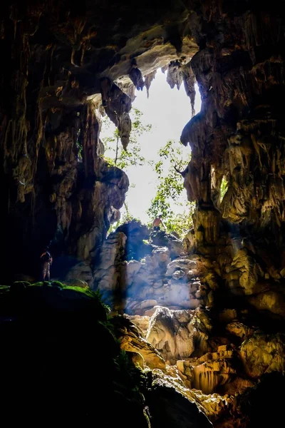 Красива Печера Природа Подорожі — стокове фото