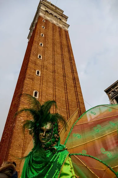 ヴェネツィア イタリア 街の塔は — ストック写真