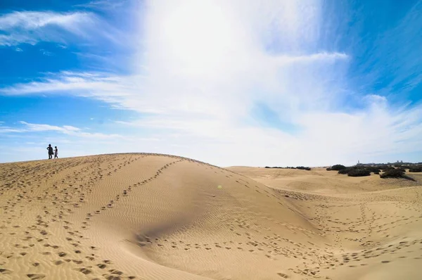 Красивый Пейзаж Пустыни — стоковое фото