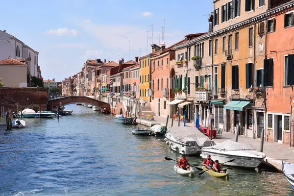 Venice Italy Utsikt Över Den Stora Kanalen Staden — Stockfoto