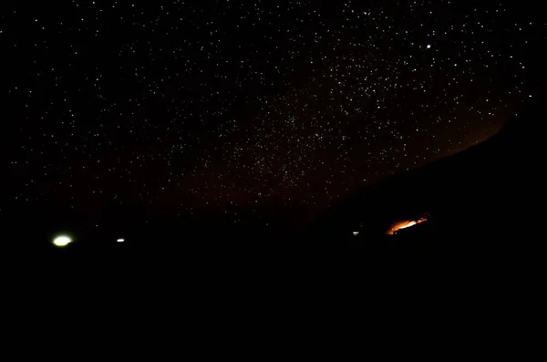 Schöner Nachthimmel Mit Sternen — Stockfoto