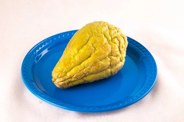 Chayote Sechium Edule Sobre Fondo Blanco — Foto de Stock