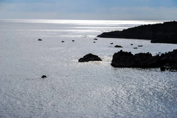 Prachtig Uitzicht Zeekust — Stockfoto