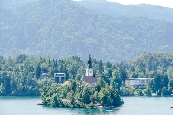 Lago Bled Slovenia — Foto Stock