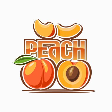 Image of peach clipart