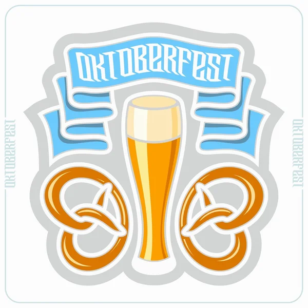 Visualização sobre Oktoberfest — Vetor de Stock