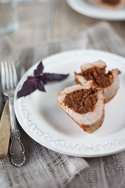 Stuffed Pork Tenderloin