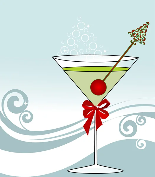 Viering martini — Stockvector