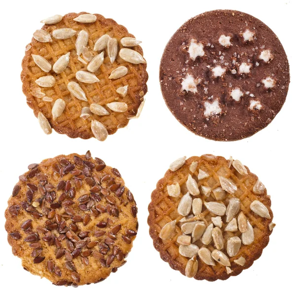 Shortbread cookies with flax seeds Stock Photo by ©Madllen 26458195