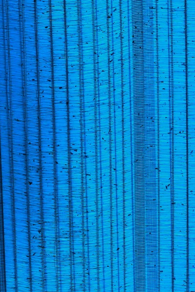 Awnings blue cloth background. — Stock Photo, Image