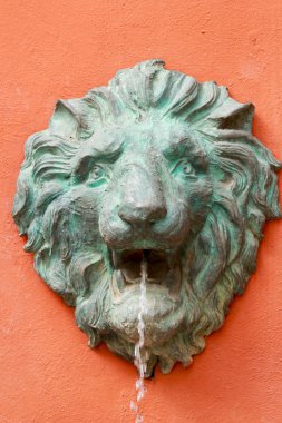Aslan heykeli tükürme su