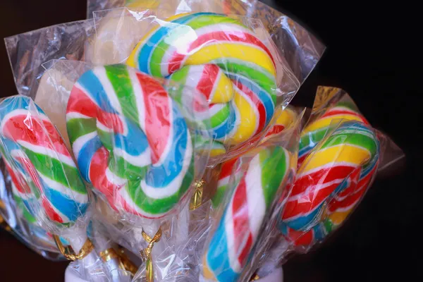 Gemischte bunte Früchte Bonbon Bonbons — Stockfoto