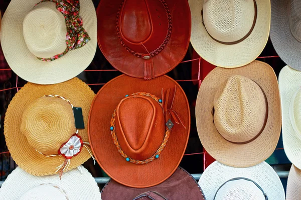 Obchod s klobouky — Stock fotografie