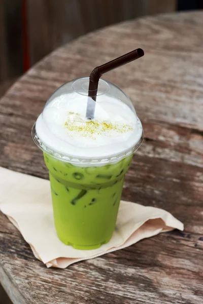 Cold green tea. — Stock Photo, Image