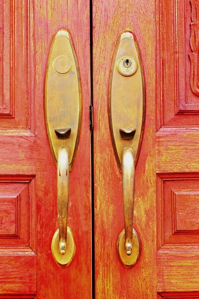 Fundo de madeira - Porta de madeira . — Fotografia de Stock