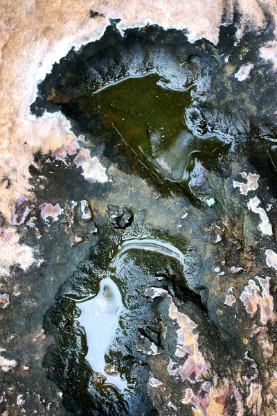 石造りの床の水. — ストック写真