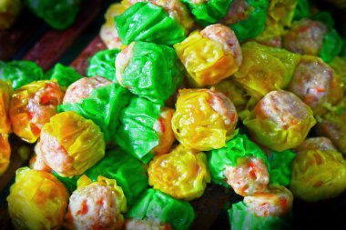 karides böreği dim sum market - Çin yemeği